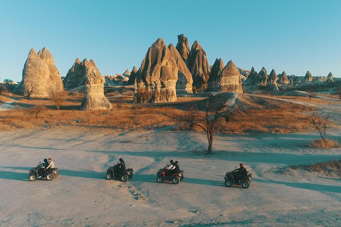 1 Hour ATV Tour - The Love Valley ride: photo stops, fairy chimneys, and a flexible route