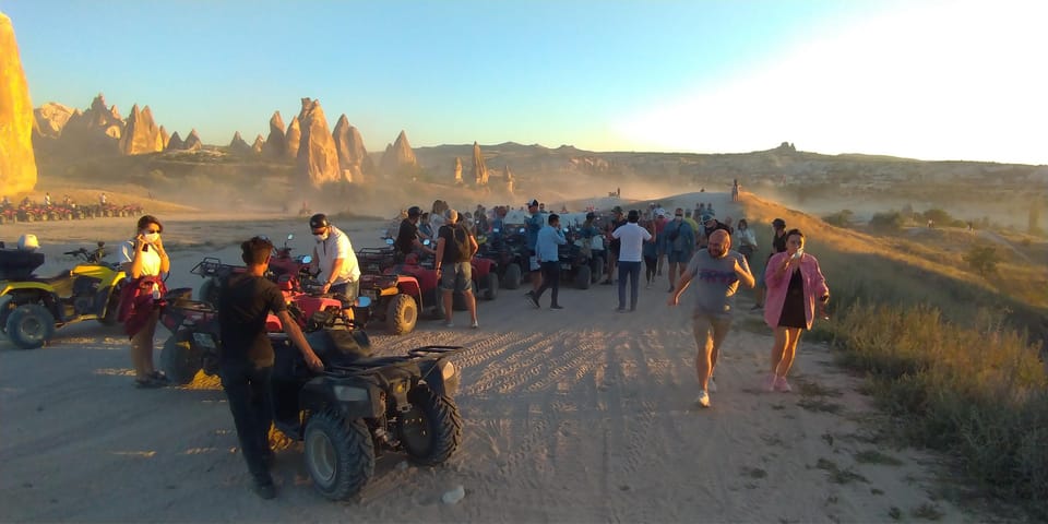 2 Hour Sunset ATV (Quad Bike) Tour in Cappadocia - The Route: Çavuşin, Red Valley, Rose Valley, and the Valley Names You Came For