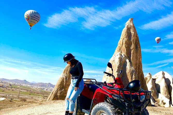 Atv Quadbike tour in Cappadocia Göreme - Pickup, Mobile Ticket, English Guidance, and the Small-Group Feel