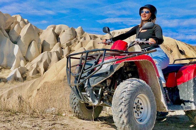 Atv Quadbike tour in Cappadocia Göreme - Love Valley: Tall Chimneys, Sweet Views, and a Quick Pause
