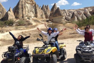 Atv tour in Cappadocia - Safety First: Helmets and Riding Even Without Driving Experience