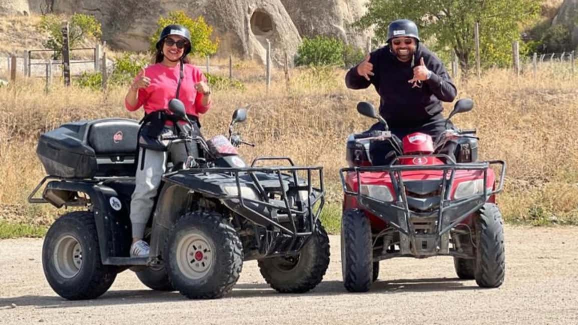 Cappadocia ATV Tour Adventure - What to wear and bring for a dust-proof ATV day