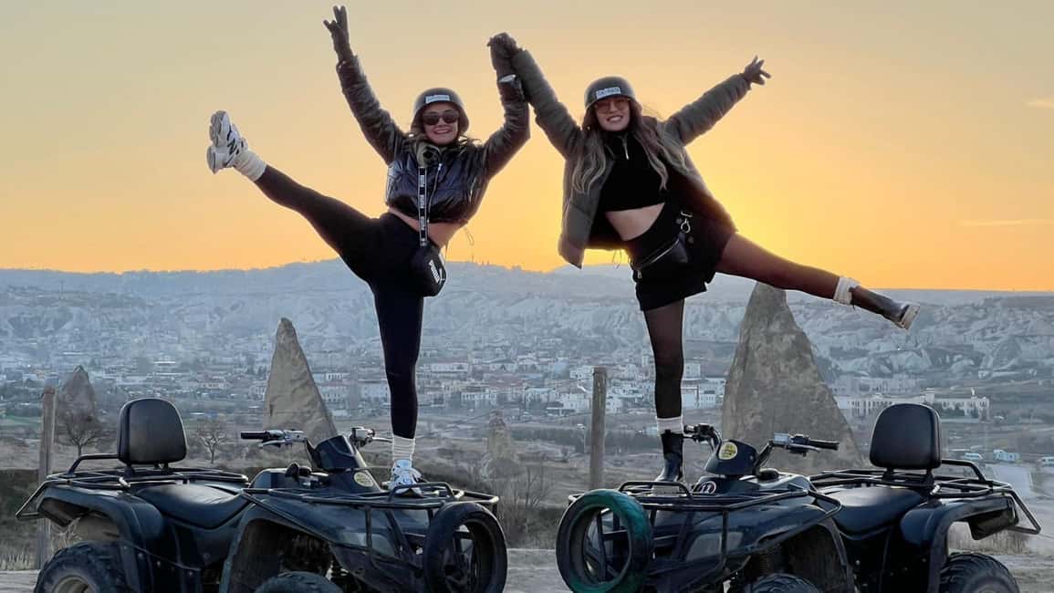 Cappadocia ATV Tour Adventure - Swords Valley ATV ride: the fairy chimney stop that hooks you fast