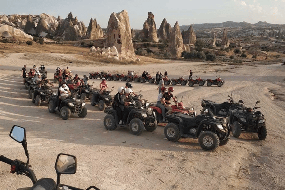 Cappadocia: ATV Tour with Sunset Viewing - Safety Briefing, Helmet and Gloves, and Practice Time