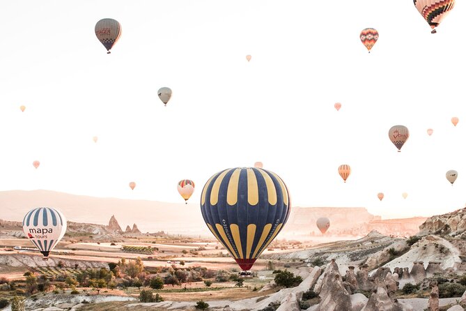 Cappadocia Balloon Flight Ticket Over Goreme valley - Flying over the Lovers Valley: what the air looks like from up there