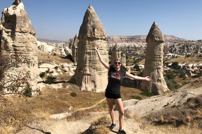 Cappadocia: Blue Tour and Sunrise Balloon Tour - Cavuşin Cave Village: Rock Castles, Troglodyte Homes, and Lunch