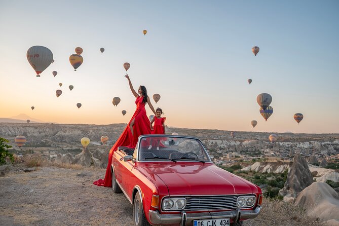Cappadocia Classic Car Sunset or sunrise - Pickup in Göreme: how you start without wasting time