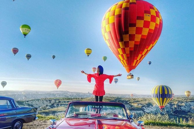 Cappadocia Classic Car Tour - Stop 2: Love Valley for the iconic balloon-in-the-sky look
