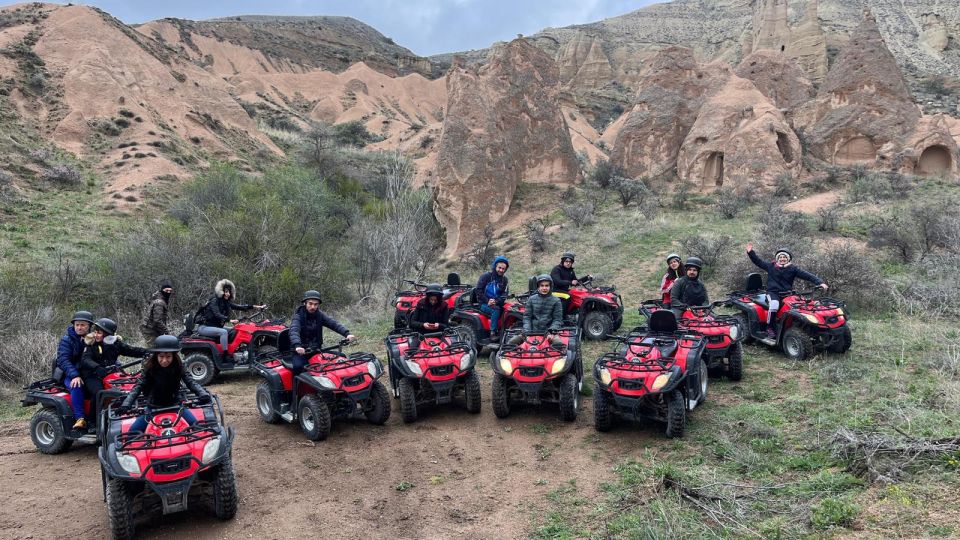 Cappadocia Göreme Quadbike Tour ( ATV tour ) - Red (Pink) Valley Views And The White Ridge Option