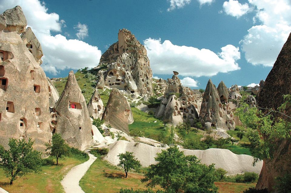 Cappadocia: Hiking & Undergroud City Tour - Cavusin ruins: old Greek village remains and rock-cut churches