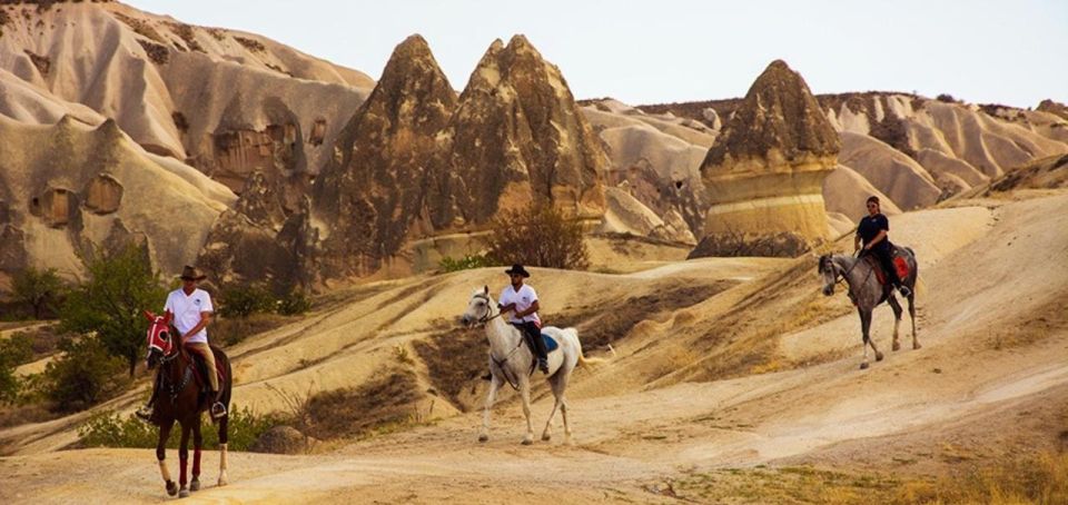 Cappadocia: Horse Riding Tour Sunset or Day Time with Pickup - Getting on Board: Helmet, Horsemanship Tips, and a Guide Named Rashid