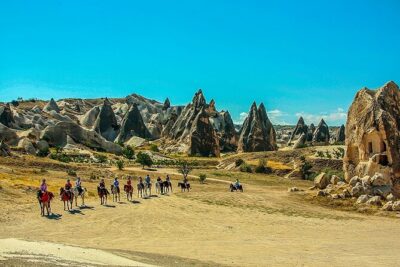 Cappadocia Horseback Riding Tour with Hotel Pickup & Helmet - Love Valley: classic formations from a comfortable pace