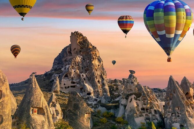 Cappadocia Hot Air Ballon experiences in Goreme - About that altitude: seeing Red Valley and Love Valley like a map