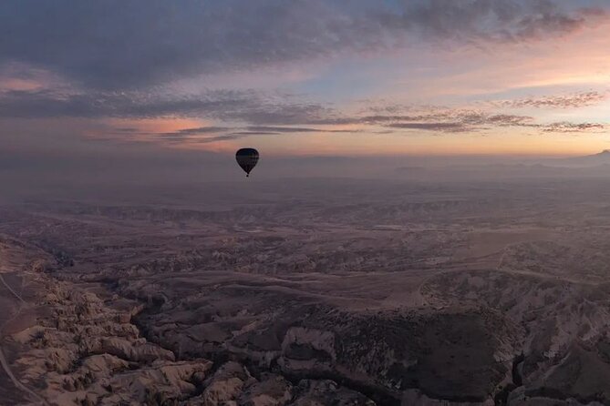 Cappadocia : Hot Air Balloon Flight Basket Size 15-18 Person |Çat - The flight experience: 45–60 minutes controlled by wind