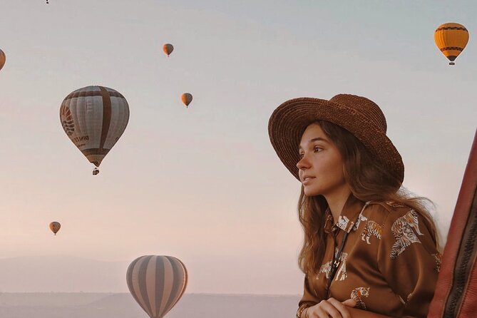 Cappadocia Hot Air Balloon Ride – First Flight in Göreme - Floating over Göreme National Park and Uchisar’s fairy chimneys