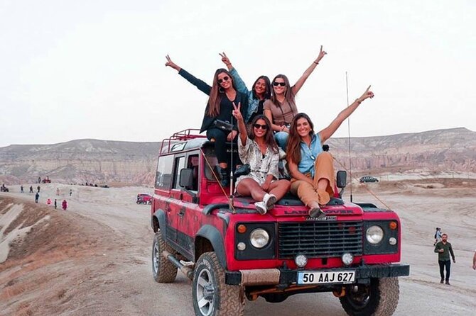 Cappadocia Jeep Safari Adventure - Sunrise Sunset, Day Time Tours - Rose Valley Jeep Driving: Gorceli, Rose, and Pancarlık