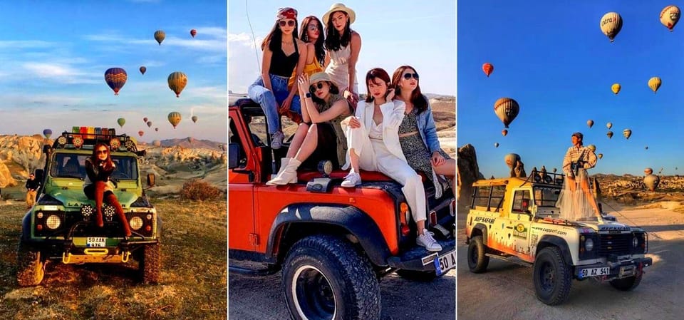 Cappadocia: Jeep Safari Tour with Sunrise or Sunset Option - Stop 1: Cappadocia sightseeing with a breather