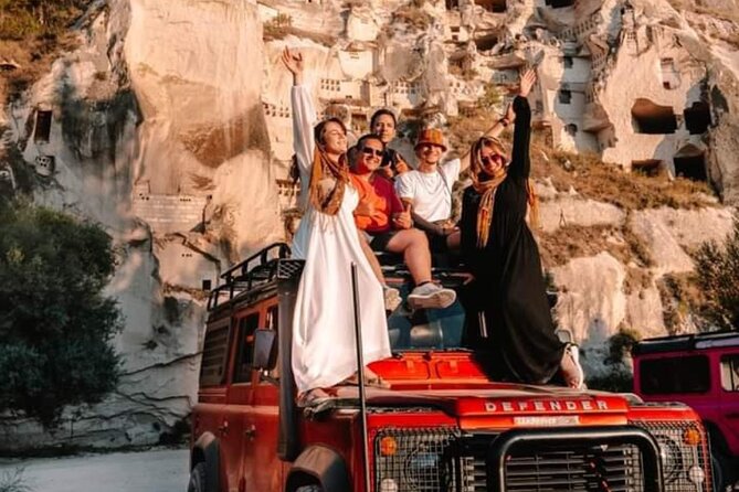 Cappadocia Jeep Safari Tour - Stop 1: Red Valley Walks for Rock Formations, Churches, and Big Views