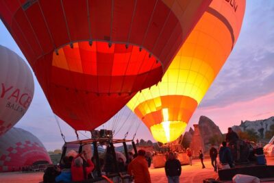 Cappadocia Jeep Safari with Hot Air Balloon Watch at Sunrise - Goreme National Park: the first balloon wave