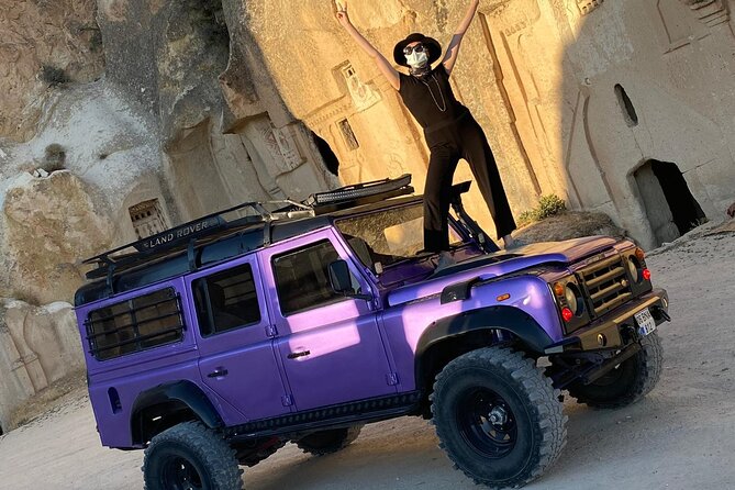 Cappadocia jeep safari(Private) - Red Valley: the famous reds and a sunset-shaped stop
