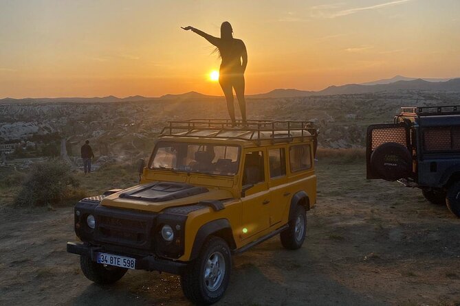 Cappadocia jeep safari(Private) - Love Valley: mushroom chimneys and the Erciyes ski-mountain view