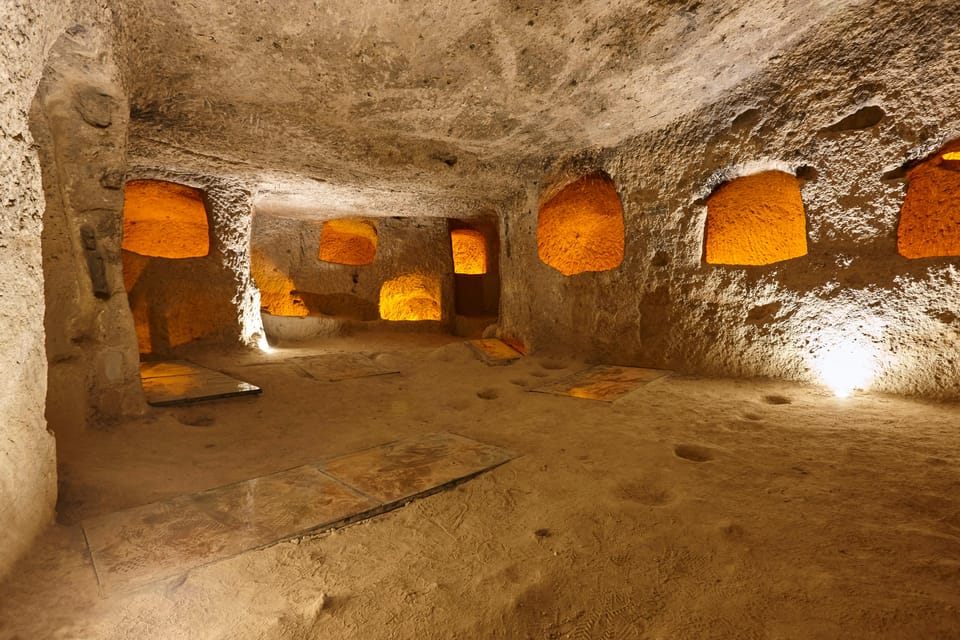 Cappadocia: North (Red) Tour With Lunch options - Özkonak Underground City: ventilation, stables, chapels, and daily life