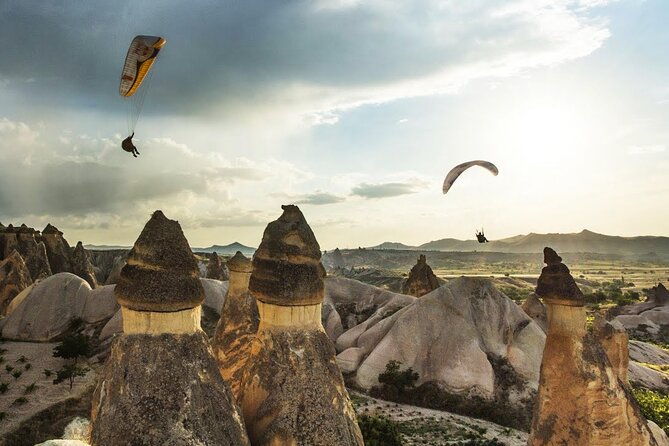 Cappadocia Paragliding Experience By Local Expert Pilots - Landing, wrap-up, and your take-home souvenir options