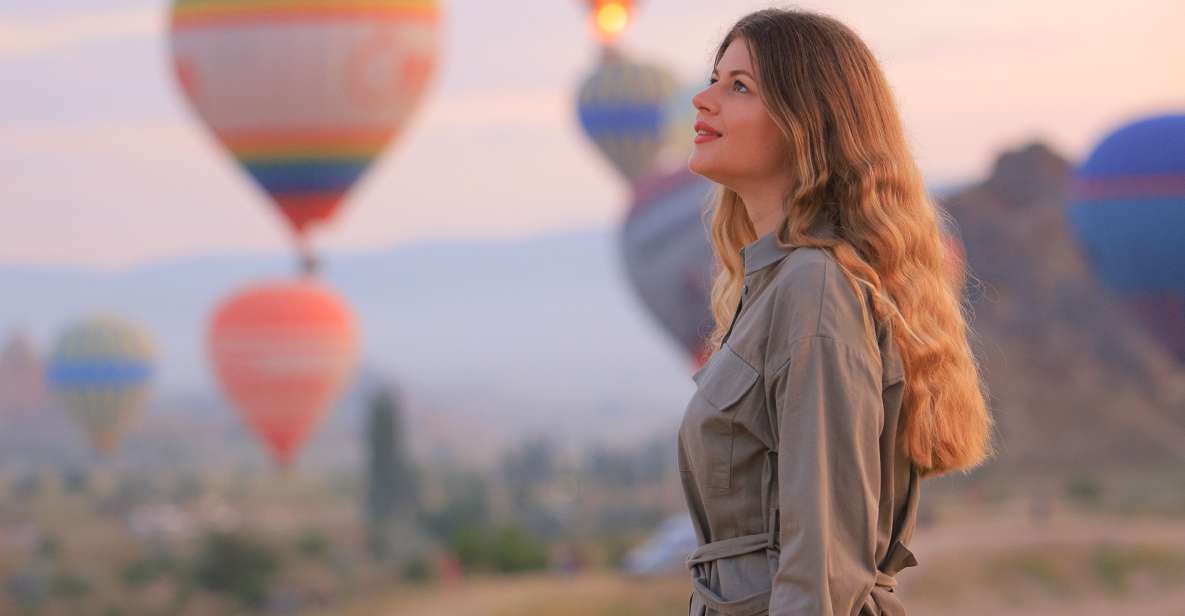 Cappadocia Photo Shoot with Flying Dress Option in Goreme - Cappadocia balloon timing: why lift-off moments matter for photos