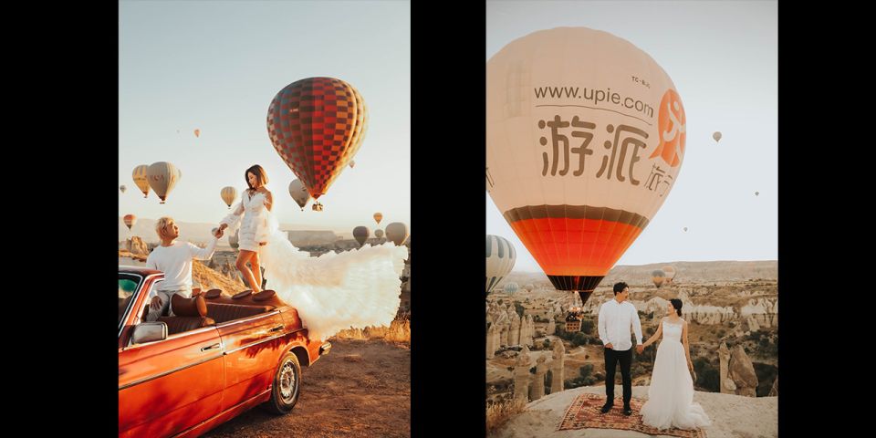Cappadocia: PhotoShoot with Balloons. Flying Dress included. - Key highlights you should know