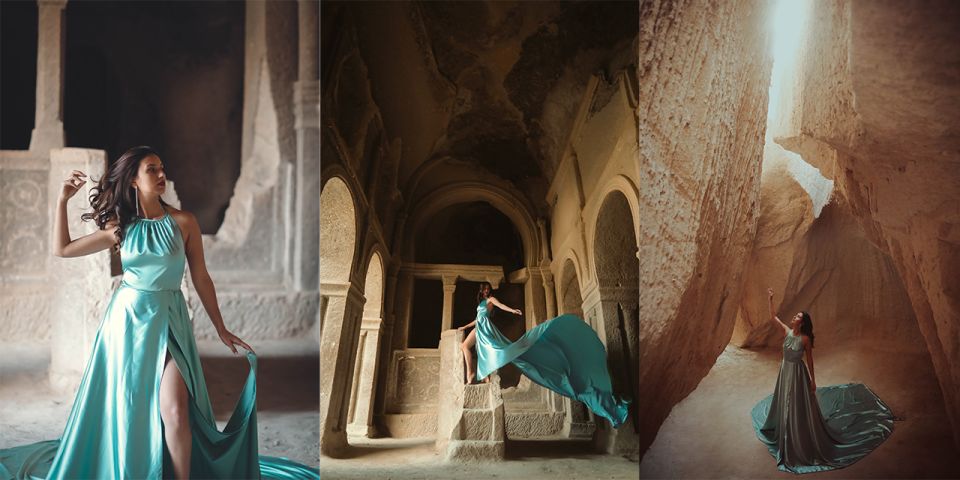 Cappadocia: PhotoShoot with Balloons. Flying Dress included. - The flying dress: how the color and fit affect your photos