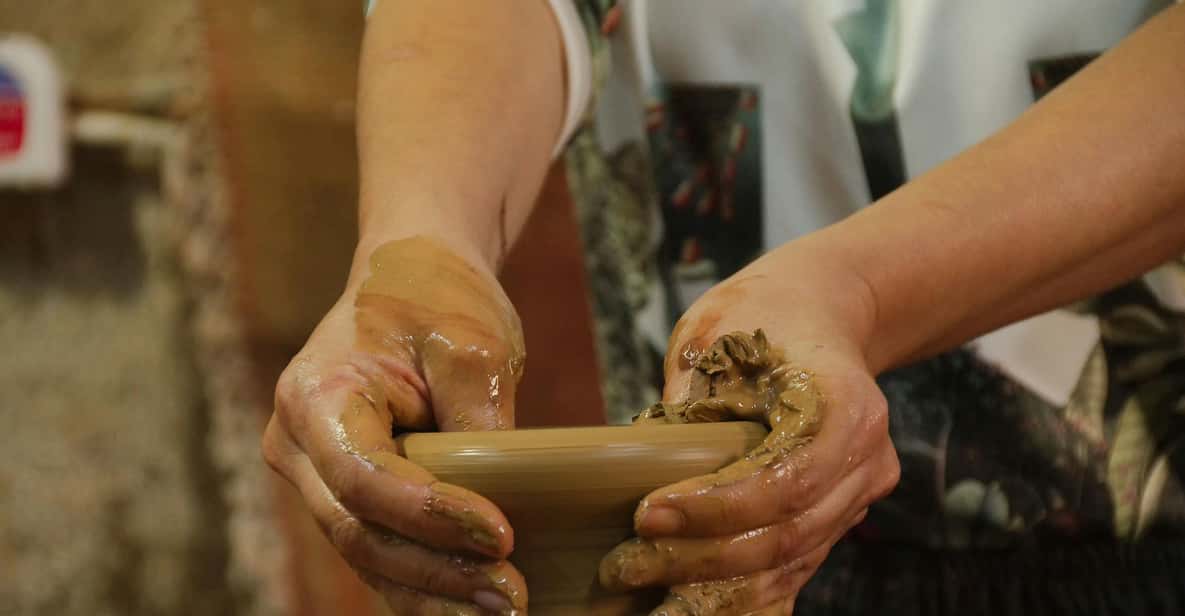 Cappadocia: Pottery Experience - Watch and then Try - Underground Workshop at Museum Cave Seramik: what the start feels like