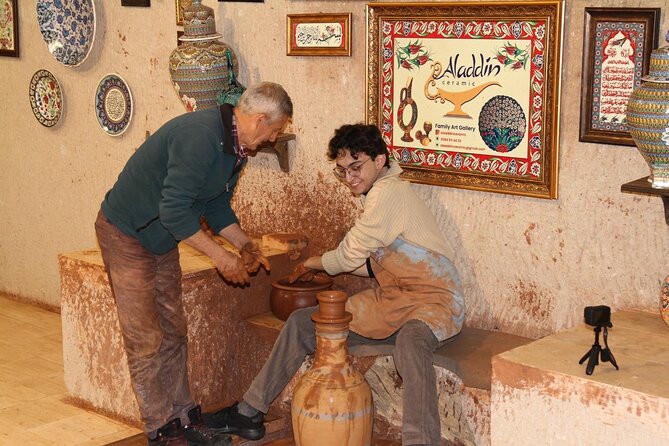 Cappadocia Pottery Workshop Class - Workshop time versus gallery time: what the visit really feels like