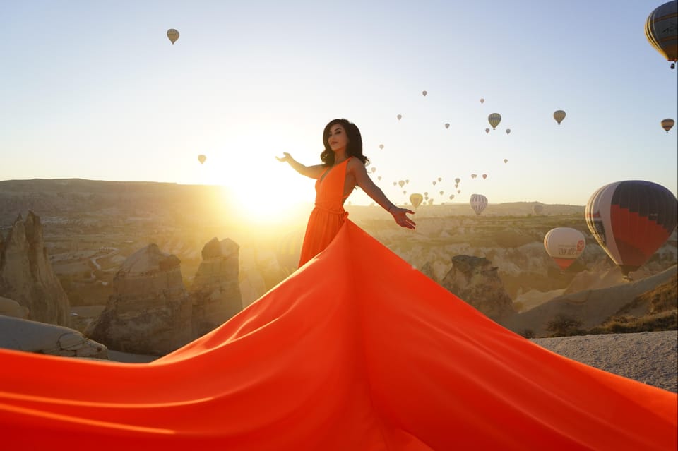 Cappadocia: Private Outdoor Photoshoot at Sunrise w/Transfer - Your first big photo block in Göreme
