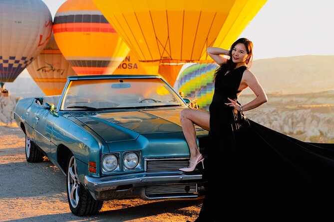 Cappadocia Private Photo Shoot with Flying Dress & Vintage Car - Key Highlights You’ll Care About