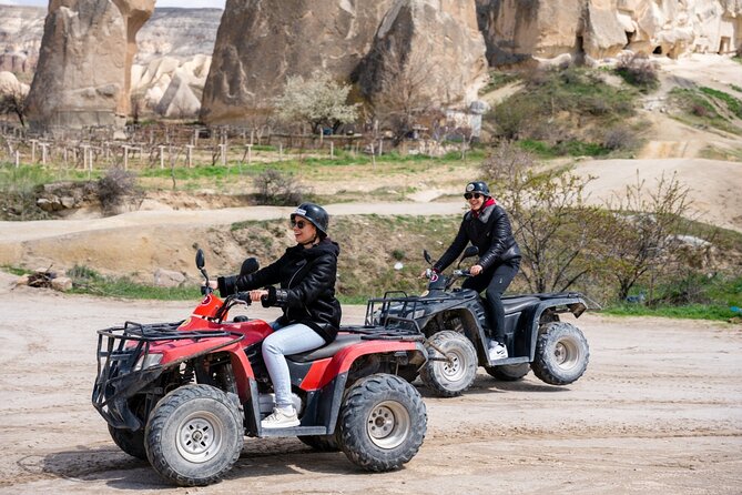 Cappadocia Quad (ATV) Safari Tour with Hotel Pickup & Helmet - Guide Moment: English Support, Video Help, and Tea Pauses