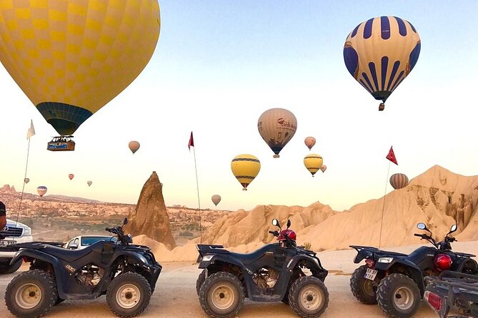 Cappadocia: Quad Bike-ATV Tour/wGuided+Transportation(3 Valleys) - Key Points at a Glance