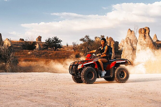Cappadocia: Quad Bike-ATV Tour/wGuided+Transportation(3 Valleys) - Route Walkthrough: Swords Valley, Rose Valley, Çavuşin Village, Red Valley, Sunset Point