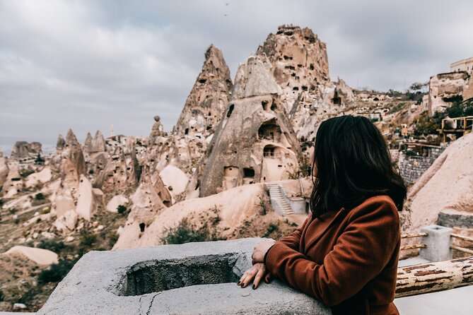 Cappadocia Red Tour + Lavender Garden - Uchisar and the castle viewpoint: the final big scene
