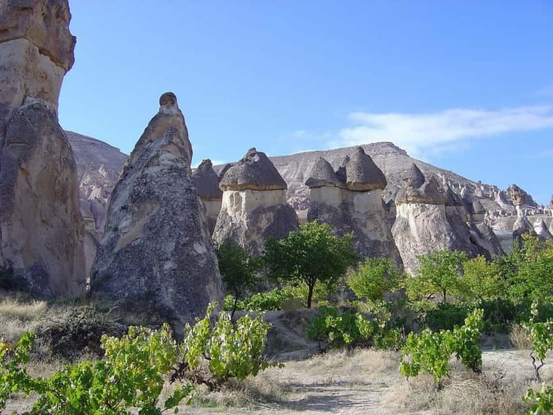Cappadocia: Red Tour with Lunch & Pottery Demonstration - Love Valley: Giant Natural Sculptures for Quick Energy