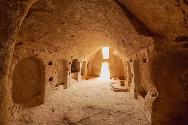 Cappadocia: Red Tour with Lunch & Pottery Demonstration - Göreme Painted Cave Churches: Art Meets Belief