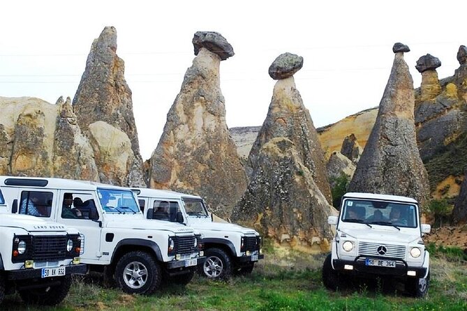 Cappadocia: Sunrise and Sunset Jeep Safari - Pancarlık Valley and a Church stop that mixes nature and old walls
