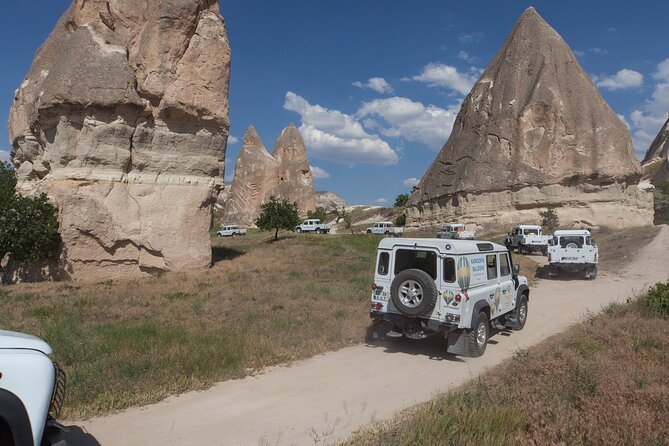 Cappadocia: Sunrise and Sunset Jeep Safari - Göreme Valley: the “under-side” view of tunnels and caves