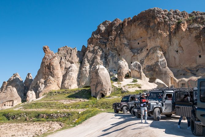 Cappadocia: Sunrise and Sunset Jeep Safari - Rose Valley Panorama and Ortahisar: two viewpoints that bookend the skyline
