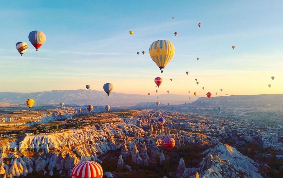 Cappadocia: Sunrise Balloon Watching Tour with Photographer - Love Valley fairy chimneys: balloons flying close to your viewpoint