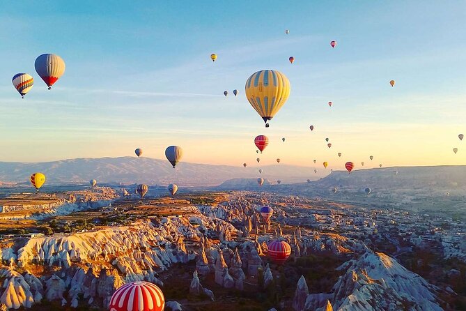 Cappadocia Sunrise Hot-Air Balloon Ride with breakfast & pick-up - The included breakfast and the bubbly start (yes, it’s before you fly)