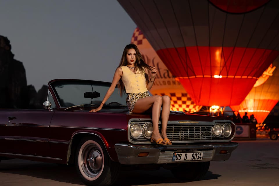 Cappadocia : Sunrise / Sunset Classic Car Tour - Sunrise or sunset: the light that makes the drive worth it
