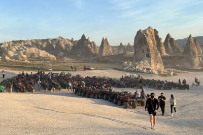 Cappadocia Sunset ATV Tour - Getting picked up: Göreme, Çavuşin, and the Uçhisar option