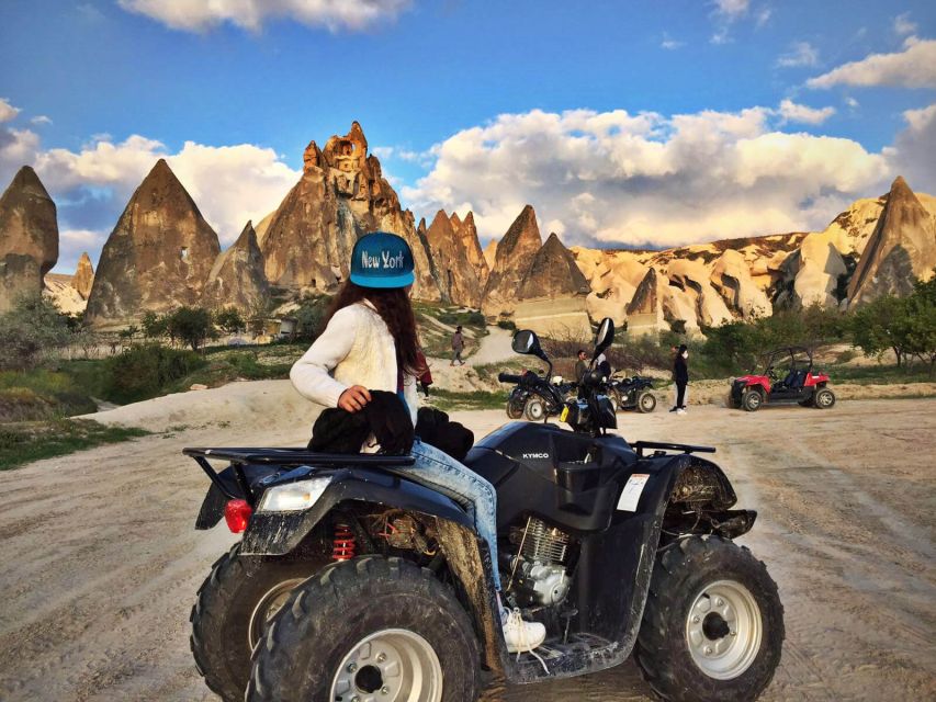 Cappadocia: Sunset Quad Bike Tour - White, Love, and Red Valleys: Speed, Photo Stops, and That Sunset Glow