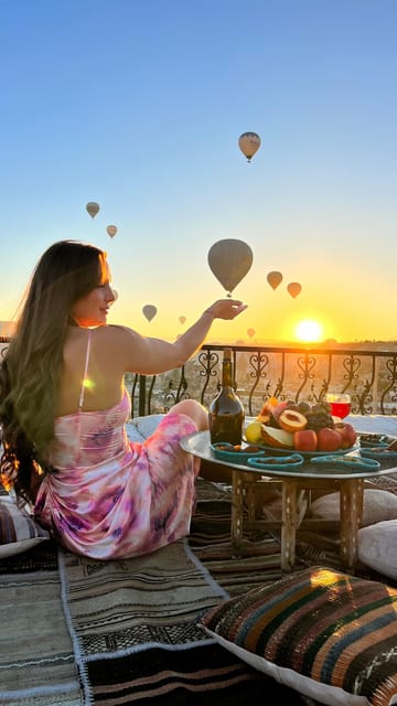 Cappadocia: Terrace Photo Spot With Balloon Flight View - What’s Included in Your Reserved Photo Corner