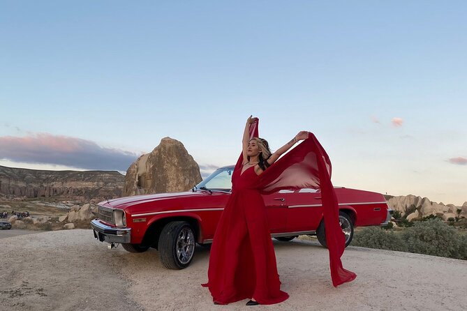 Classic Car Tour in Cappadocia with Local Wine - Stop 1: Ortahisar area and the Girls Monastery photo moment